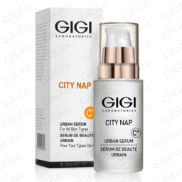 სახის ქანდაკების შრატი "GIGI city nap urban serum"
