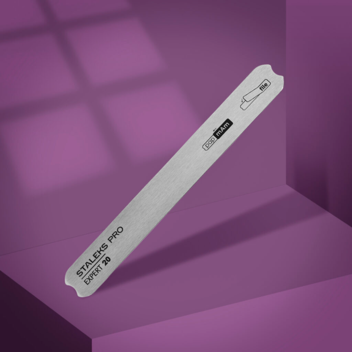 Staleks Expert 20, file base (metal)
