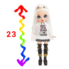 თოჯინა Rainbow High Junior High Amaya Raine