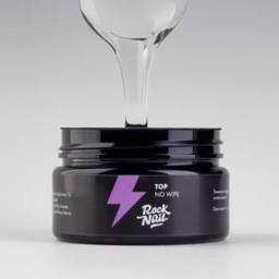 Top without a sticky layer - RockNail No Wipe Top (30 ml.)