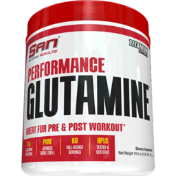 ამინომჟავები გლუტამინიSAN Performance Glutamine