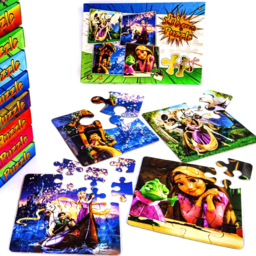 Animated puzzle series - Rapunzel
