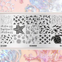 Go!Stamp! Stamping Plate - #212 Oceanarium