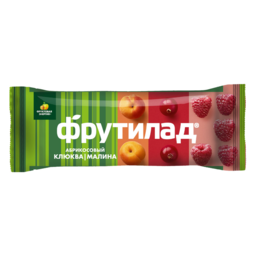 Батончик фруктовый с клюквой и малиной "Фрутилад"