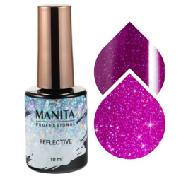 Manita Professional Gel Polish - "ამრეკლავი" ამრეკლი No18 (10 მლ)