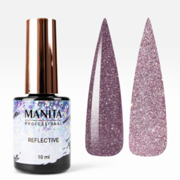 Manita Professional Gel Polish - "ამრეკლავი" ამრეკლი No16 (10 მლ)