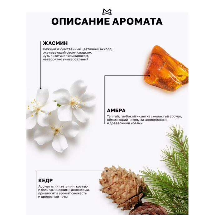 Manita Professional Cream - For hands and body jasmine, amber, cedar 150ml