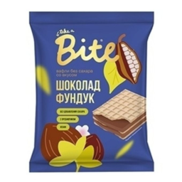 შოკოლადი ფუნდუქის ვაფლები Bite