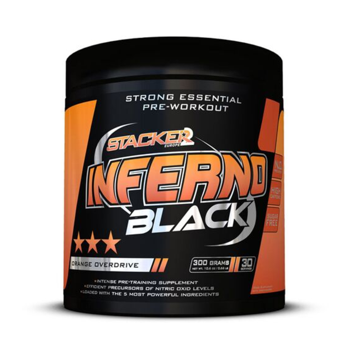 Stacker2 Europe Inferno Black энергетик 300gr (Orange Overdrive)