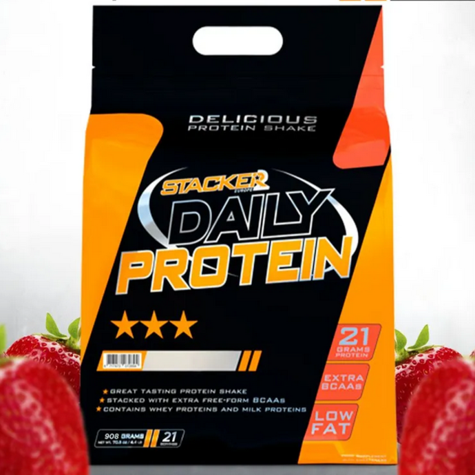 Stacker2 Europe Daily Protein 908 gr (მარწყვი/Strawberry)