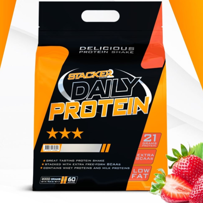 Stacker2 Daily Protein 2000gr (Strawberry)