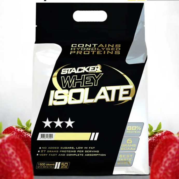 Stacker2 Europe Whey Isolate Protein 1500 gr (Клубника)