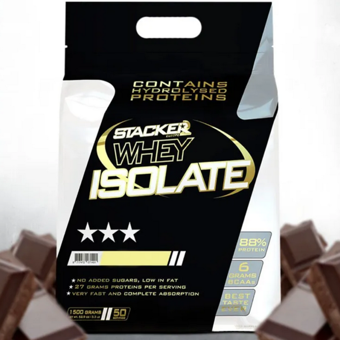 Stacker2 Europe Whey Isolate Protein 1500 gr (Chocolate)