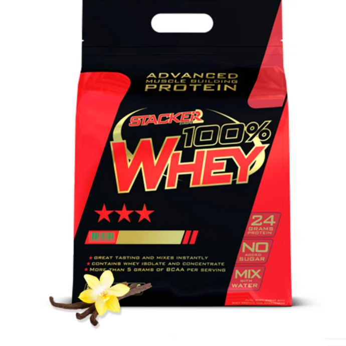 Stacker2 Europe 100% Whey Protein 454 gr (Vanilla)