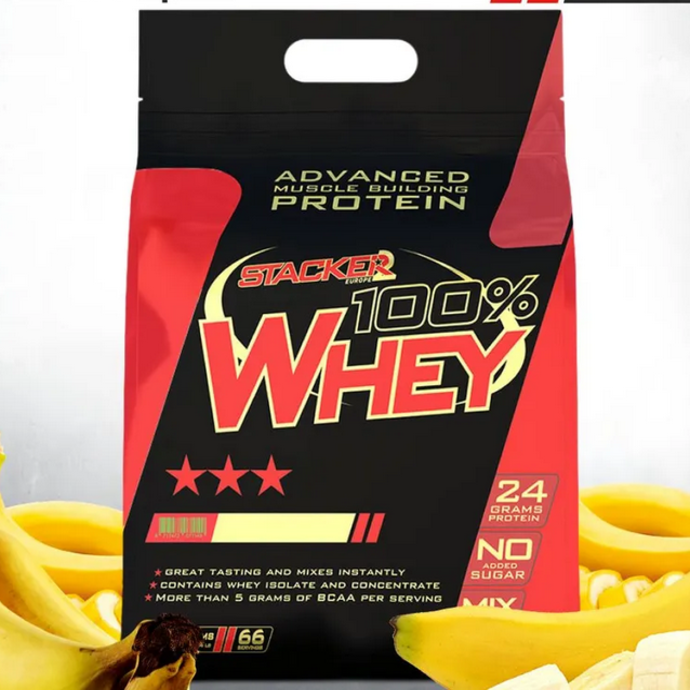 Stacker2 Europe 100% Whey Protein 2000g (Banana)