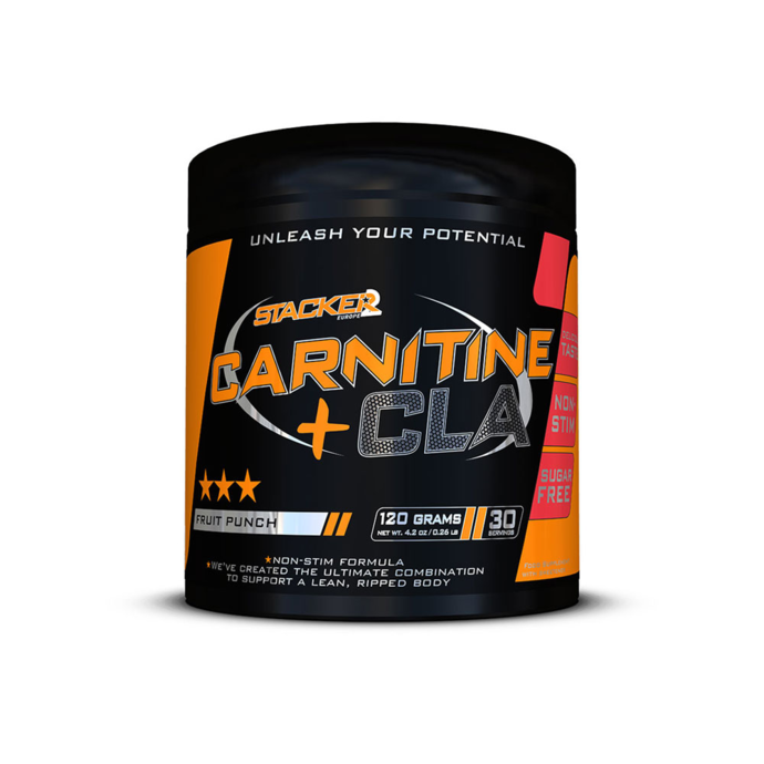Stacker2 Europe Carnitine + CLA ცხიმისმწველი 120gr (Fruit Punch)