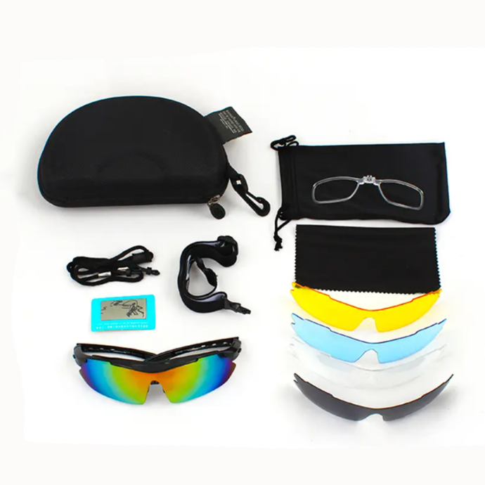 Sports Tactical Glasses - (Set 5 in 1)