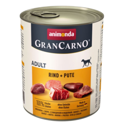 Корм Animonda GRAN CARNO с говядиной и индейкой