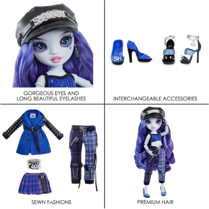 Doll Rainbow High Uma Vanhoose Shadow High