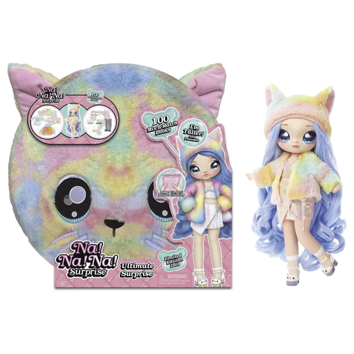თოჯინაNa Na Na Surprise Ultimate Surprise Rainbow Kitty