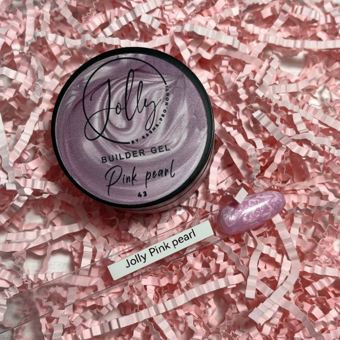 Jolly Modeling Gel Pink Pearl #43 (30 ml)