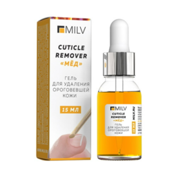 MILV Keratogel alkaline Cuticle Remover "Honey", 15 ml