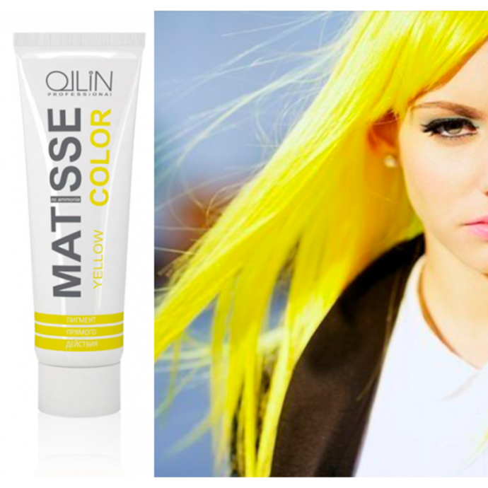 Пигмент прямого действия - Ollin Matisse Yellow, 100 ml