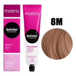 Matrix SoColor - Pre-Bonded Cream თმის საღებავი 8M (90 მლ)