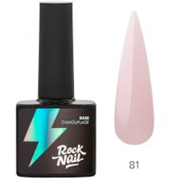 Камуфлирующая база RockNail 81 Orchid Petal (10 мл.)